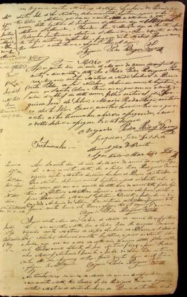 Livro de registos de batismos da freguesia de Nossa do Rosário da Ilha de São Nicolau