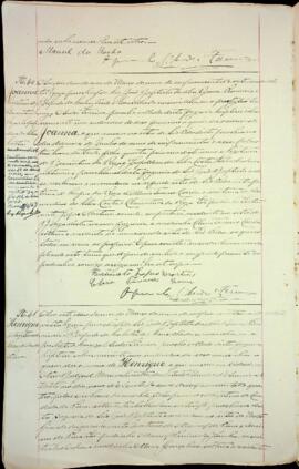 Livro de registo de batismos da freguesia de São João Baptista - ilha Brava