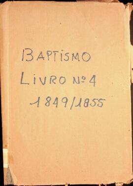 Livro de registo de batismos da freguesia de São João Baptista - ilha Brava