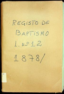Livro de registo de batismos da freguesia de São João Baptista - ilha Brava