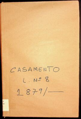 Livro de registo de casamentos da freguesia de São João Baptista - ilha Brava (1878-1879)