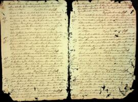 Livro de registos de batismos da freguesia de Nossa do Rosário da Ilha de São Nicolau