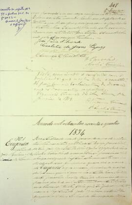 Livro de registo de batismos da freguesia de São João Baptista - Brava