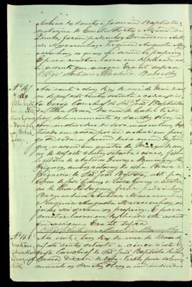 Livro de registo de batismos da freguesia de São João Baptista - ilha Brava