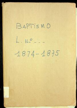 Livro de registo de batismos da freguesia de São João Baptista - ilha Brava