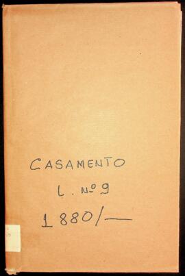 Livro de registo de casamentos da freguesia de São João Baptista - ilha Brava (1880)