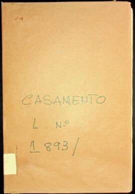 Livro de registo de casamentos da freguesia de São João Baptista - ilha Brava (1893)