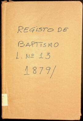 Livro de registo de batismos da freguesia de São João Baptista - ilha Brava