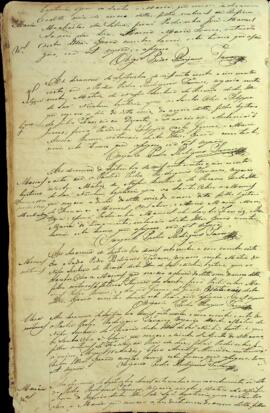 Livro de registos de batismos da freguesia de Nossa do Rosário da Ilha de São Nicolau