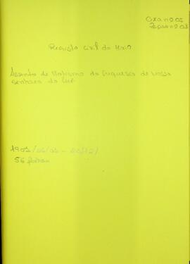 Livro de registos de batismos da freguesia de Nossa Senhora da Luz, da ilha do Maio (1901)