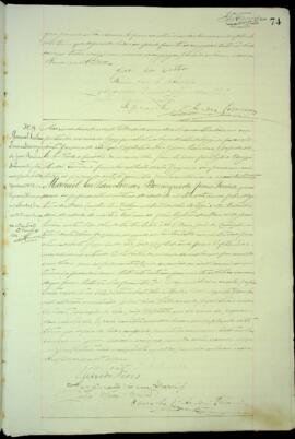 Livro de registo de casamentos da freguesia de São João Baptista - ilha Brava