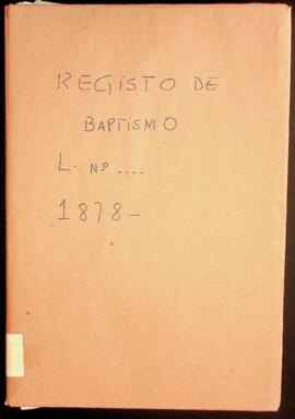 Livro de registo de batismos da freguesia de São João Baptista - ilha Brava