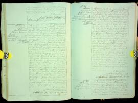 Livro de registo de batismos da freguesia de São João Baptista - ilha Brava