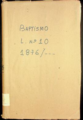 Livro de registo de batismos da freguesia de São João Baptista - ilha Brava
