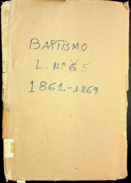 Livro de registo de batismos da freguesia de São João Baptista - ilha Brava