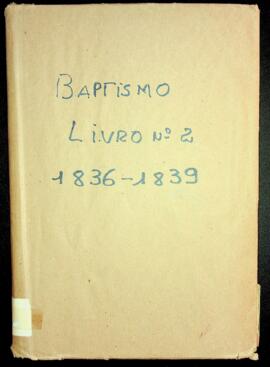 Livro de registo de batismos da freguesia de São João Baptista - ilha Brava