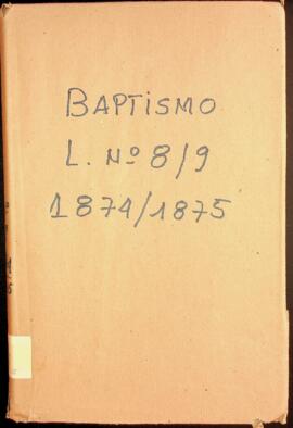 Livro de registo de batismos da freguesia de São João Baptista - ilha Brava