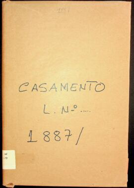 Livro de registo de casamentos da freguesia de São João Baptista - ilha Brava (1887)